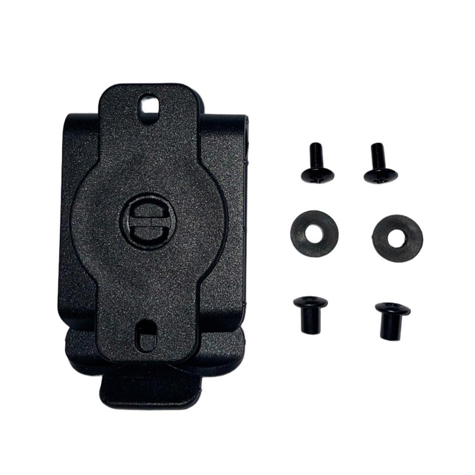 

1/2Set Tactically Belt Clip Light Weight Holster Knife Bag Back Clip 360 Degree Rotating K Sheath Back Clip Enduring 1Set