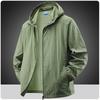 Sommer Wasserdichte Wanderjacken Herren Angeln Radfahren Kapuzenjacke Fitnessstudio Sport Laufmantel Outdoor Sonnenschutz Dünne Jacke Kleidung