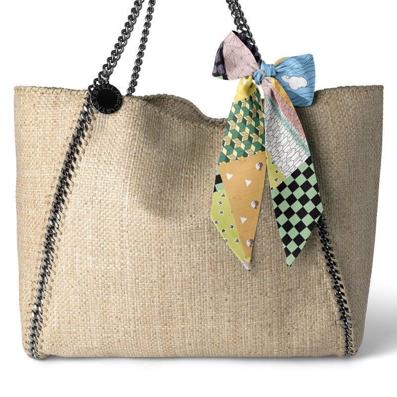 Demon Slayer: Kimetsu No Yaiba, with A Flowing Silk Scarf Headband and Hair Tie, Cosplays The Anime Butterfly Ninja Nezuko Tanjiro