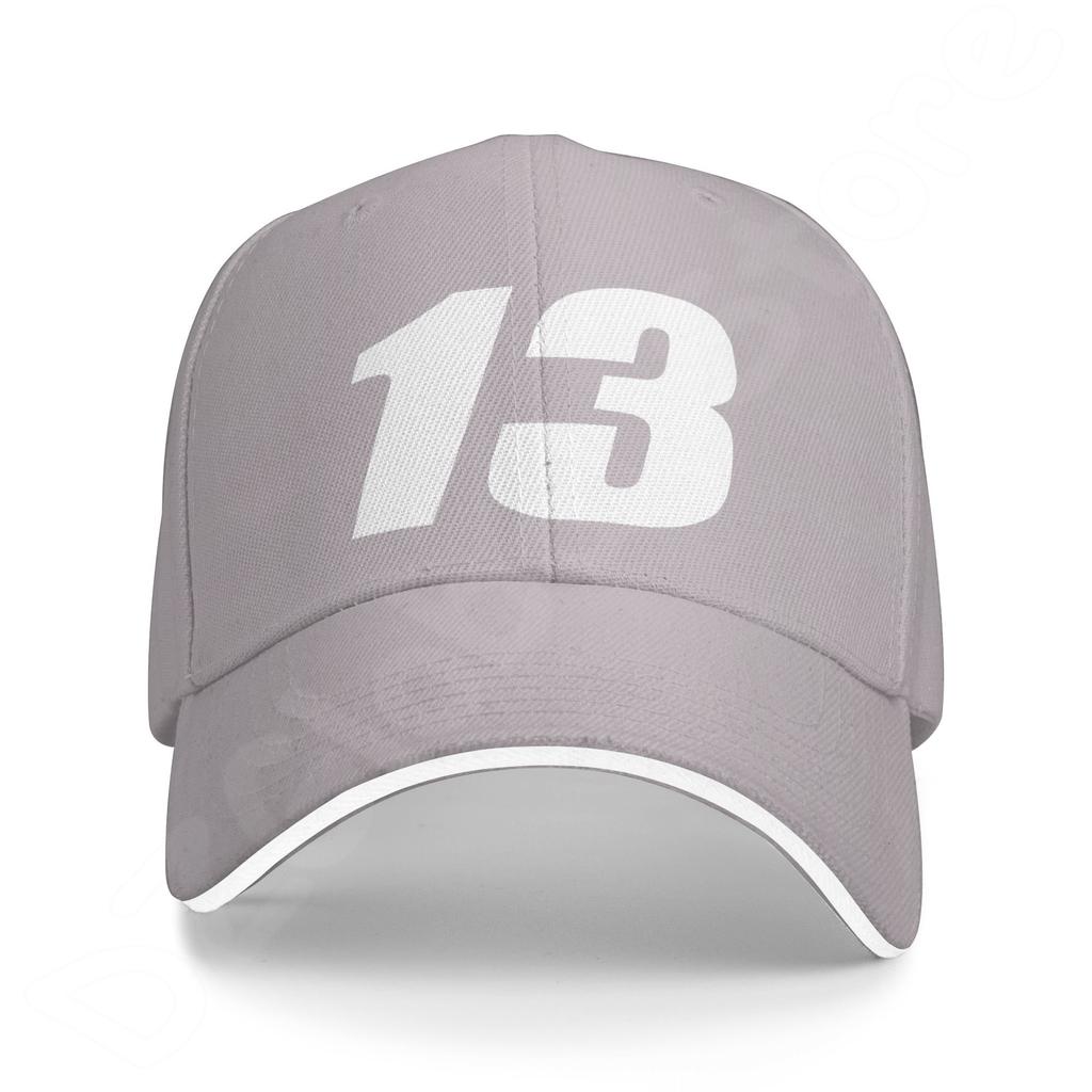 Number 13 Pattern Mesh Baseball Cap Trucker Hats Luxury Casual Cap Summer Sun Protection Caps for Men Women Fashion Denim Hat