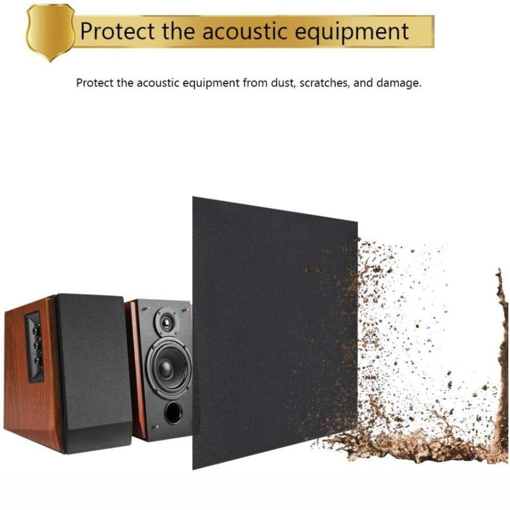 Soft Speaker Grill Cloth Dustproof Audio Amplifier Cloth Easy DIY Stereo Cloth