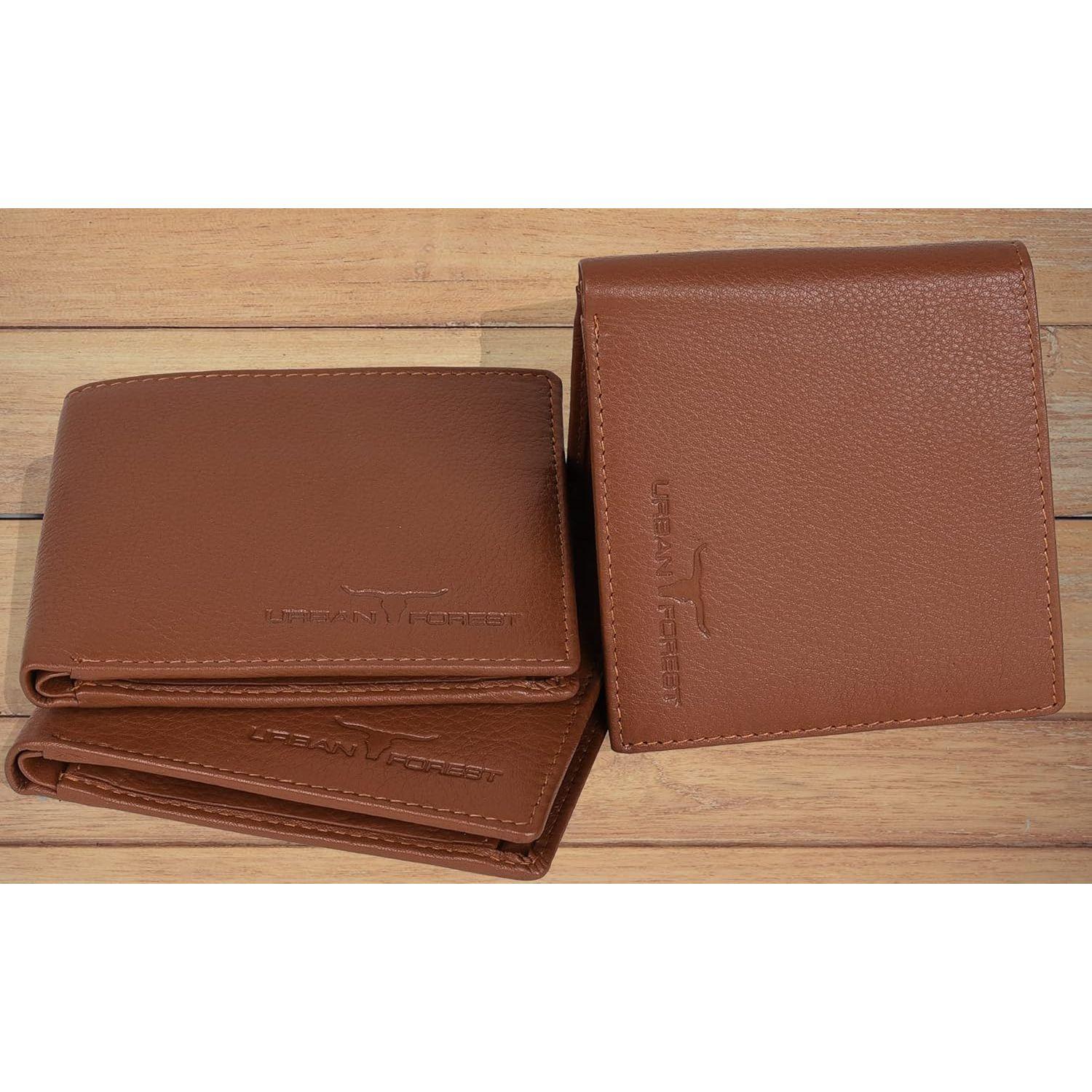 Минималистичный кожаный кошелек Stan Redwood для мужчин — фото 3