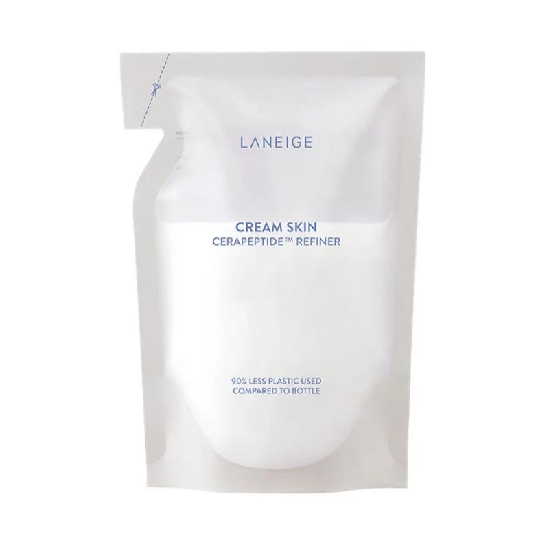 LANEIGE Cream Skin Cerapeptide Refiner [Refill Pouch] | Eco-Friendly 170ml High-Capacity | Deep Hydration & Barrier Support