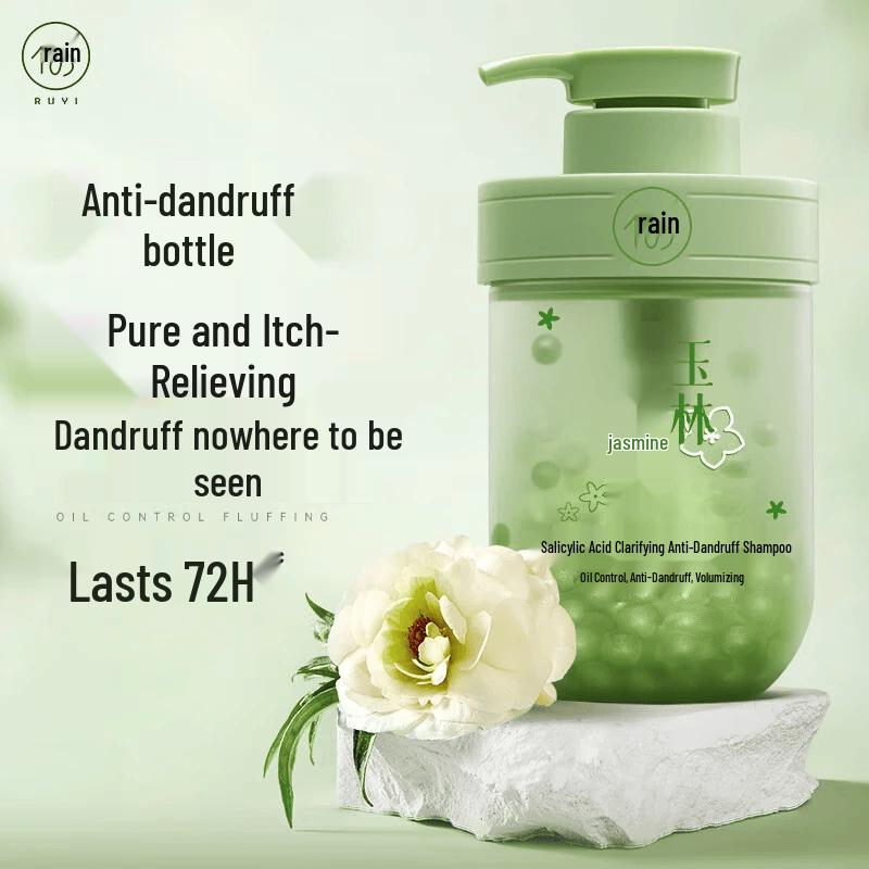Ruyi Salicylic Acid Anti-Dandruff Shampoo with Long-lasting Jasmine & Gardenia Fragrance