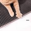 Cat Litter Pad, Anti-take-out Sand Control Pad, Cat Litter Box, Anti-splash Pad, Double-layer Filter Sand Leakage Mat, Cat Cage Mat, Toilet Mat