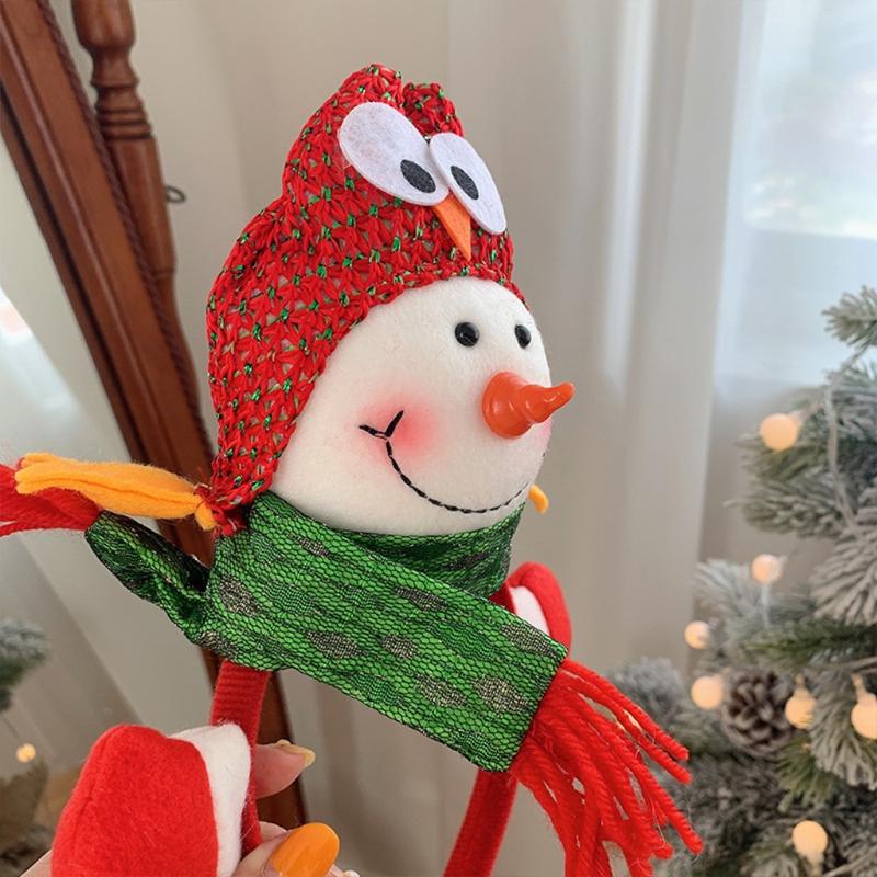 Xmas Santa Claus Hair Hoop Gingerbread Man Headband Snowman Hairband Holiday Party Headbands Christmas Photo Props