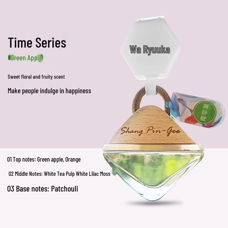 Wa Liu Xiang Car Air Freshener Pendant: Long-lasting Aromatic Fragrance and High-end Gift