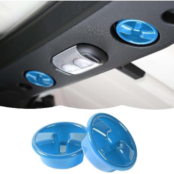

Hardtop Mounting Screw Knob Cover Trim Decoration Interior Accessories Compatible with Jeep Wrangler JK JKU 2007-2018,Blue светло-синий