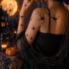 10 pièces Maquillage Corporel Halloween Autocollants Tatouages Toile d'Araignée Imperméable Tatouages Maquillage Performance