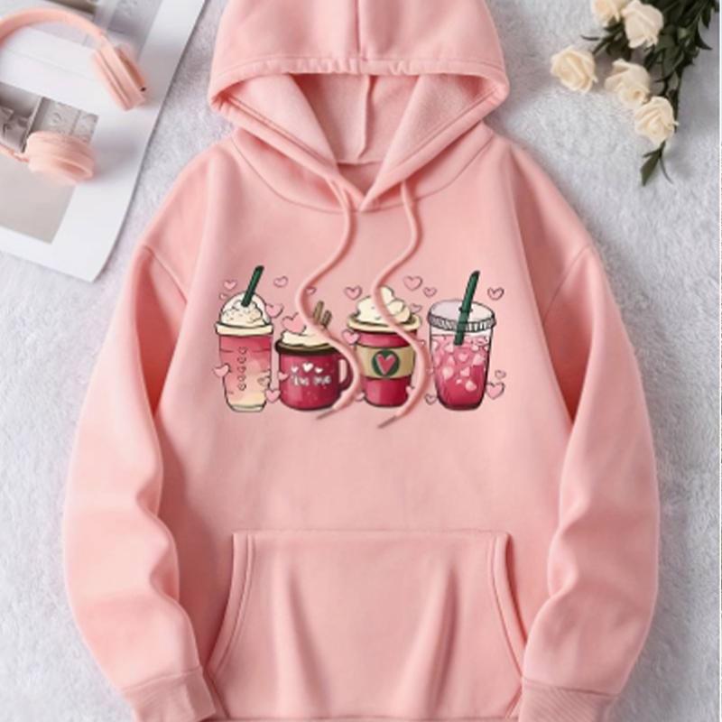 Damskie bluzy z kapturem Van Gogh Starry Sky Print Loose Bluzy z kapturem i długimi rękawami Casual Pullover Tops