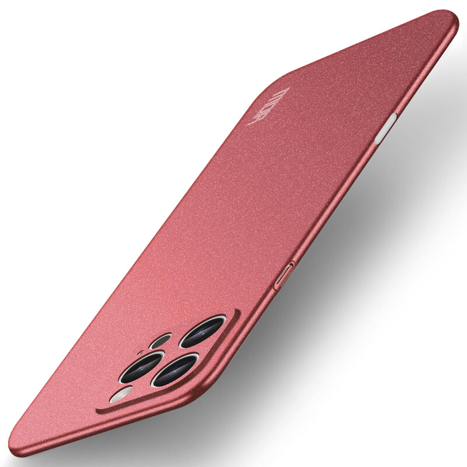 

MOFI Shield Matte Series for iPhone 16 Pro Max Case PC Phone Cover Slim Fit Red