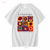 Wassily Kandinsky Gemälde T-Shirt Kunst Feine Liebhaber für Sie Ihn Modern lang- oder kurzärmelig vintage Gewaschen Vielseitig homme