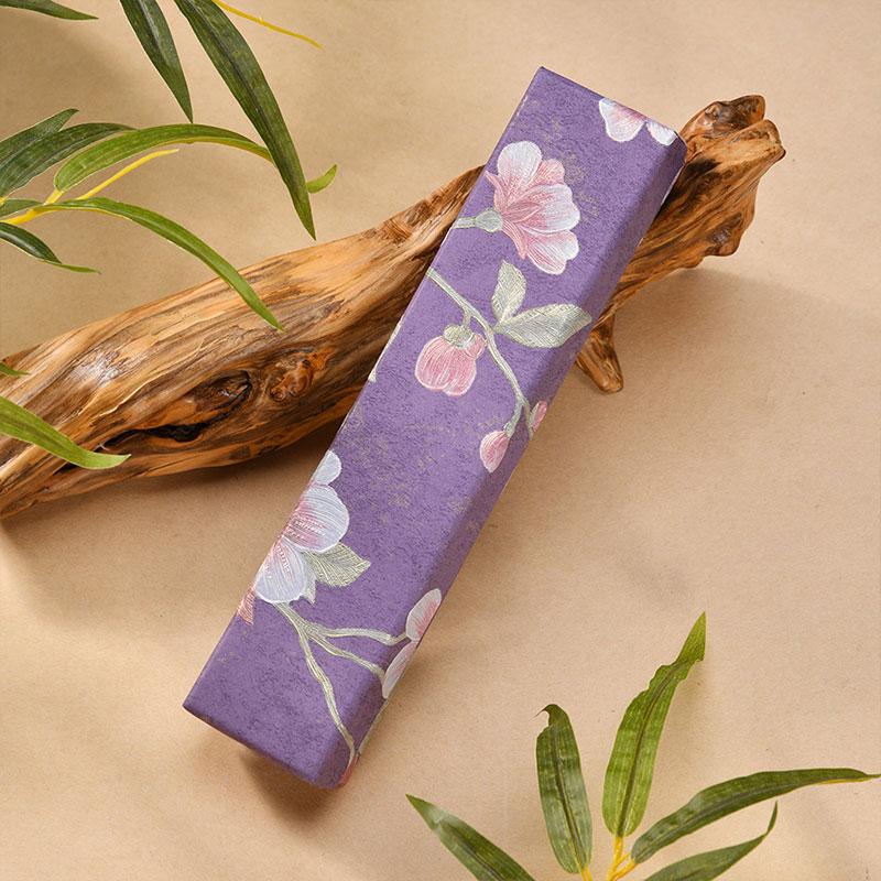 1Pc Rectangle Practical Cardboard Gift Printed Antique Style Packaging Box Hair Accessory Box Jewelry Box