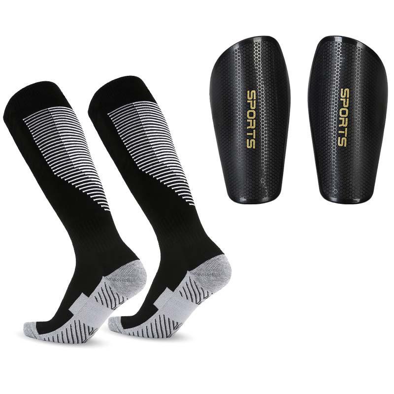 Cross-border Adult & Children Football Shin Guard Set - Competition & Training Protective Gear