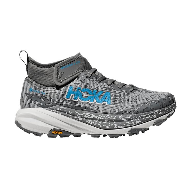 

HOKA Speedgoat 6 Mid GORE-TEX Asteroid Cosmic Grey женские кроссовки 1155153-ADC 36
