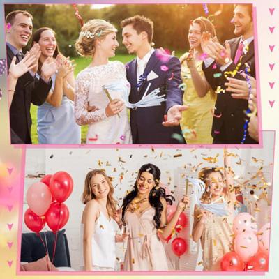 10 Pcs Fairy Wands Ribbon Lace Fairy Stick with Bells Chromatic Silky Party Streamers for Wedding Birthday Party Fovors