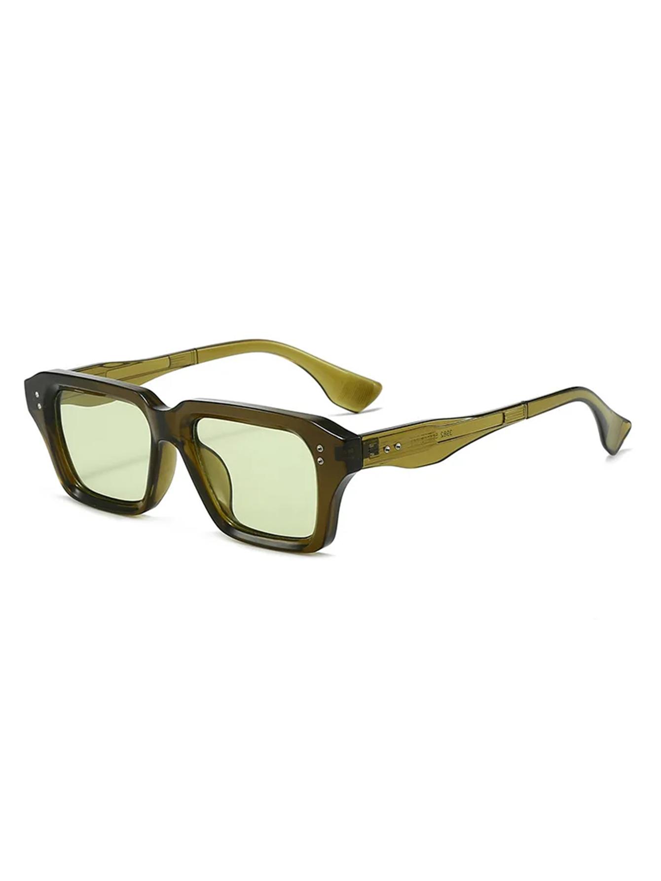 

1Pc Retro Square Frame Women s Sunglasses with Metal Hinges, a Must-Have Trendy Item for Daily Commuting and Vacation