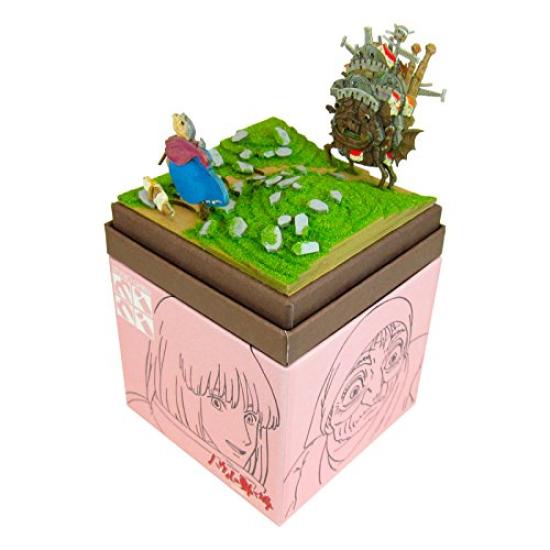 Sankei Studio Ghibli Mini Howl's Moving Castle Howl's Castle and Sophie Non-Scale Paper Craft MP07-31