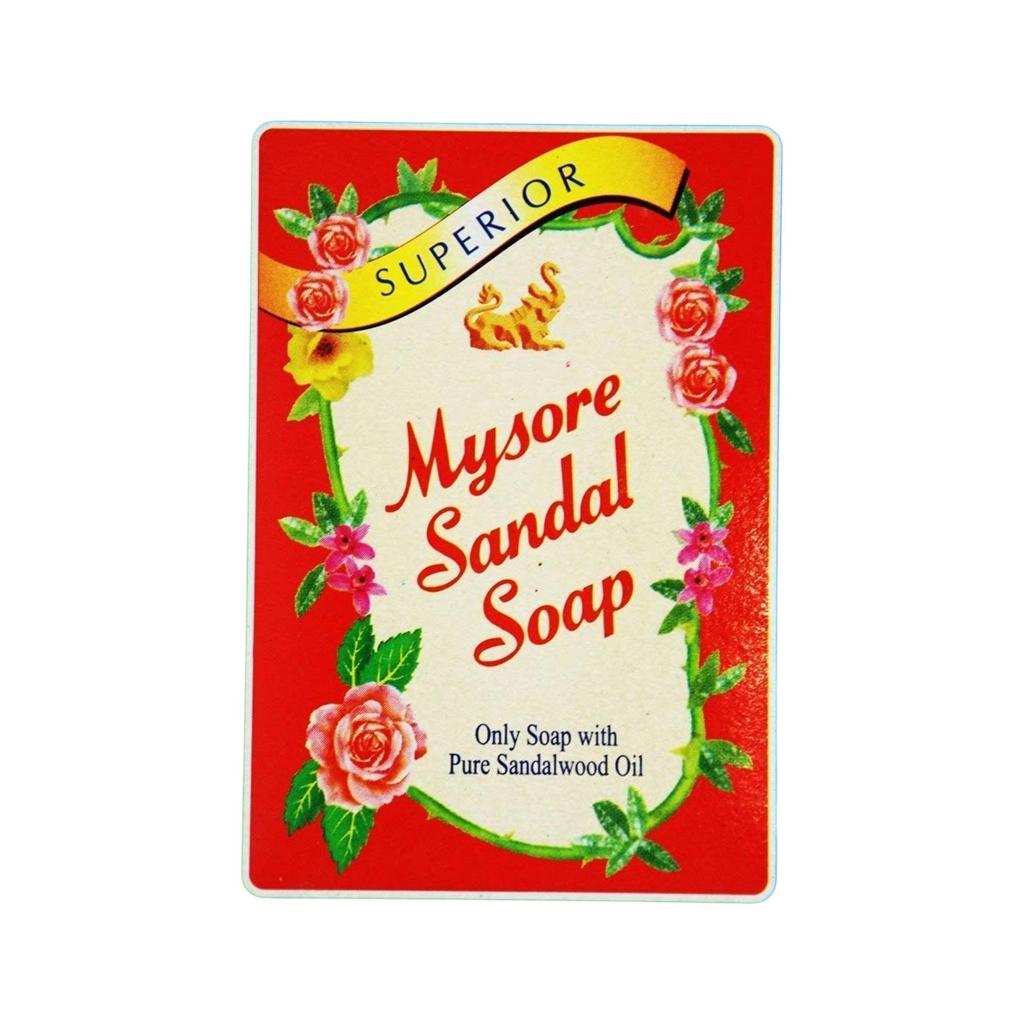 Mysore Sandal Soap Bar Pack Of 10 x 75 g Each Classic Sandalwood Fragrance Bath Soap For Smooth Soft Skin Daily Use