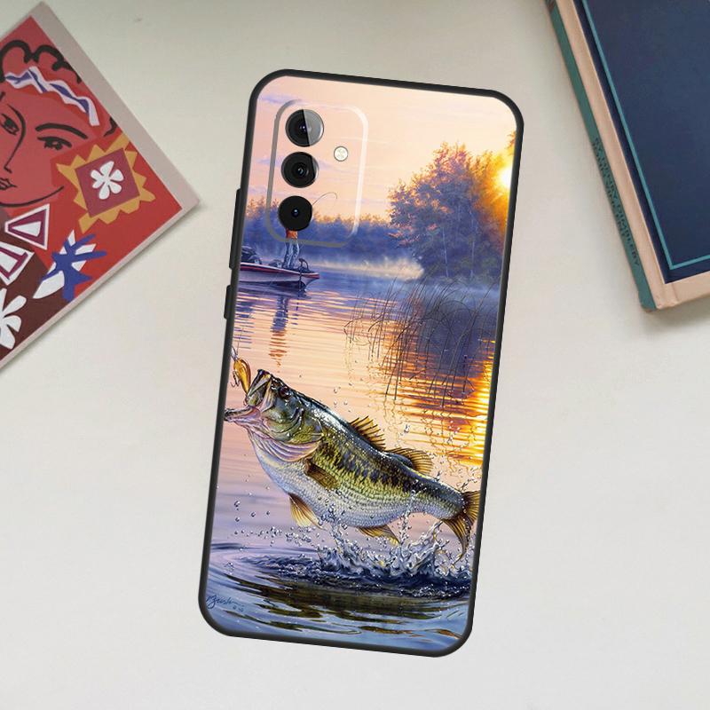 

Bass Fishing Lake Fisherman Case For Samsung Galaxy A17 A15 A54 A34 A14 A13 A23 A33 A53 A52 A32 A12 A56 A36 A16 A35 A55 Samsung A16