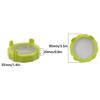 Plastic Sprouting Lid For Wide Mouth Jars Grow Bean Sprouts Stainless Steel Screen Mesh Vegetable Germination Cover Lid