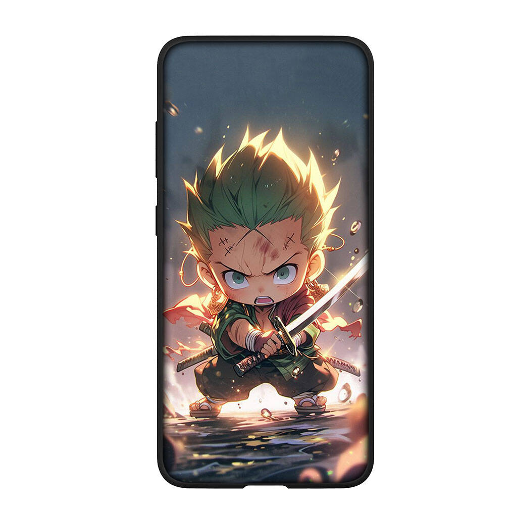 Dla Samsung Galaxy S25 S24 S23 iPhone 17 16 15 Xiaomi Redmi Note 14 13 12 11 Plus Pro Max A37 A57 Etui na Telefon One Piece Luffy Roronoa Zoro OPPO Huawei