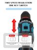 21V Dual-Speed Handheld Electric Drill with 10MM Lithium Battery & Bit Set