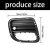 51120413258,51120413257 Rear Bumper Lower Grille Auto Bumper Grilles Guard For R56 R57 R58 R59 ABS Grill Black