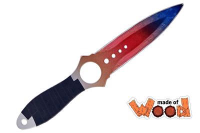 CS:GO Деревянный нож Skeleton Marble Fade, Maskbro, деревянный нож, сделанный из дерева, для любителей CounterStrike Global Offensive