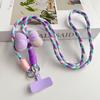 Creative Cartoon Mobile Phone Universal Lanyard Crossbody Long Rope Lanyard Rope Cartoon Decorative Pendant Accessories