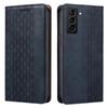 Magnet Strap Case Etui Do Samsung Galaxy S22 Ultra Pokrowiec Portfel + Mini Smycz Zawieszka Niebieski
