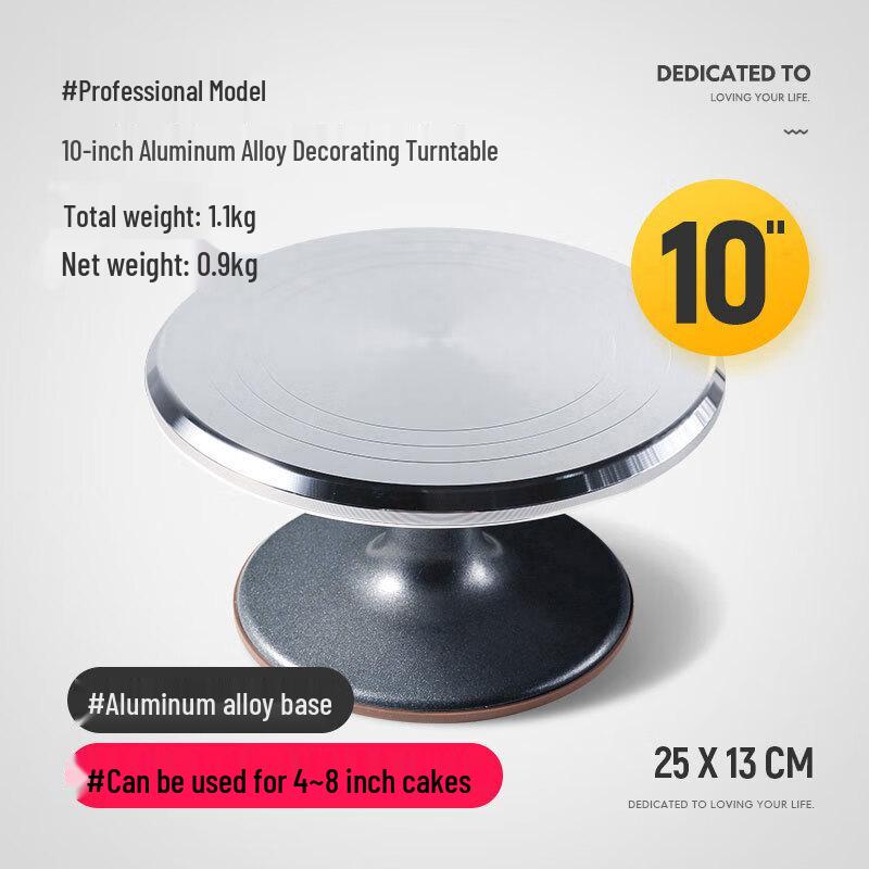 Aluminum Alloy Cake Decorating Turntable