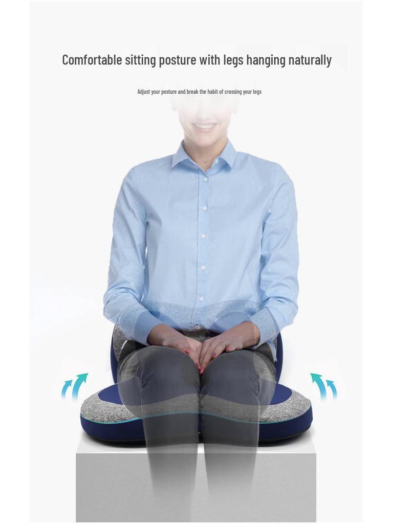 Paměťová pěna Sedák ve tvaru okvětního lístku a kombinace zádové opěrky pro kancelářské, automobilové a studentské židle