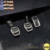AJO1 Stainless Steel Car Pedal Cover for Ford Focus 2 3 4 MK2 MK3 MK4 RS ST 2005-2020 Kuga Escape 2009-2020 LHD Pads Pedals Parts