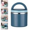 NUOLUX Soup Cup, Insulated Lunch Jar, Large Capacity (1000ml), Stylish and Cute, Airtight, Stainless Steel, Leak-Proof, Lightweight, Compact,