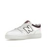 New Balance 480 White Burgundy Unisex Sneakers BB480LDB