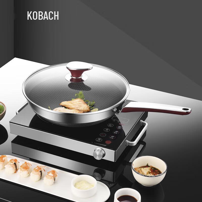 Kumbach Shimani 316 Stainless Steel Honeycomb Wok