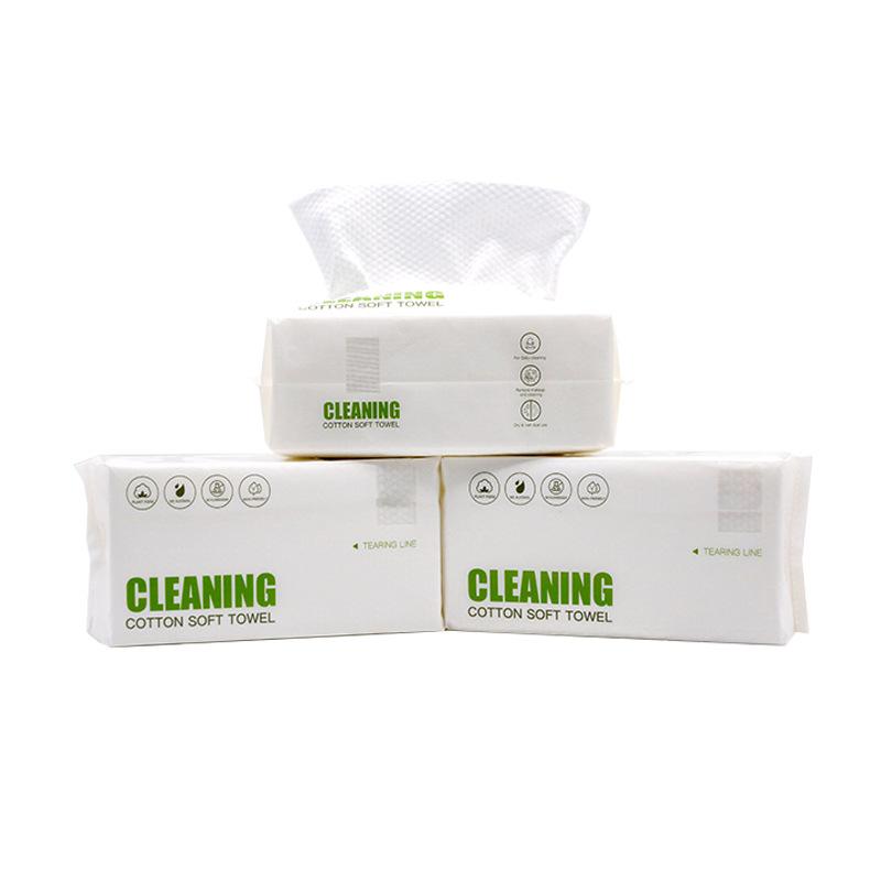 Disposable facial cleanser