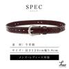 Laquest Western Cowhide Leather with Braided Casual Style Dark Men's Belt, Concho, Leather, (3. Brown)