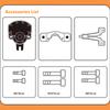 Adjustable Steering Stabilizer Directional Damper Kit Fit for Ultra Bee Ultrabee