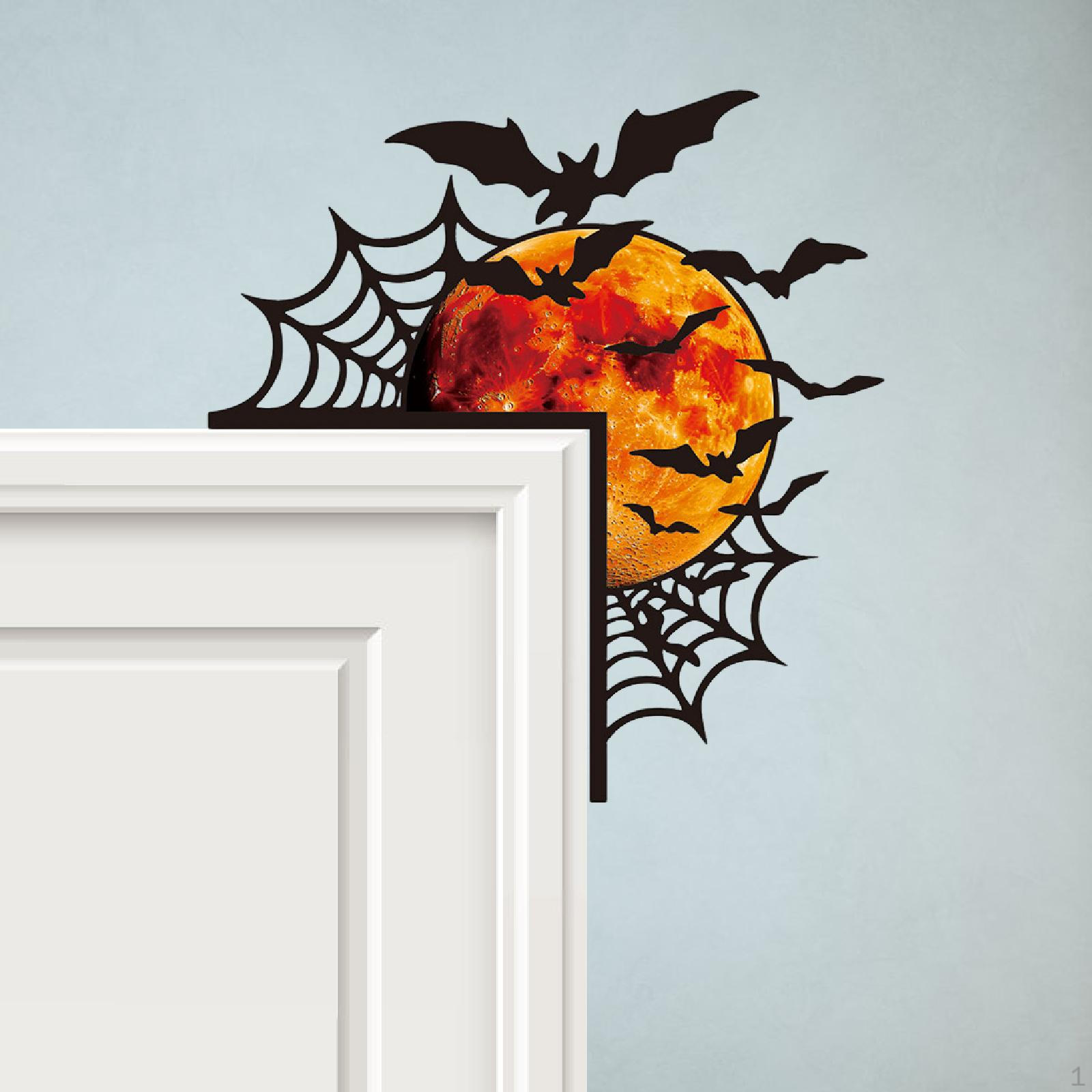 

Halloween Wall Sticker Decal Fashion Scary Home Bathroom Window Style A