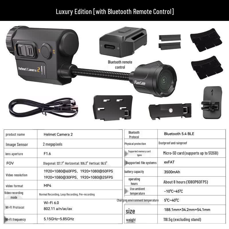 RunCam Helmet Camera 2