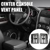 Replacement Parts for Corolla 2Pcs AC Vent Panel Toyota 2003-2012, Dashboard Center Automatic Air Flow Direction Adjustment Console Outlet Grille