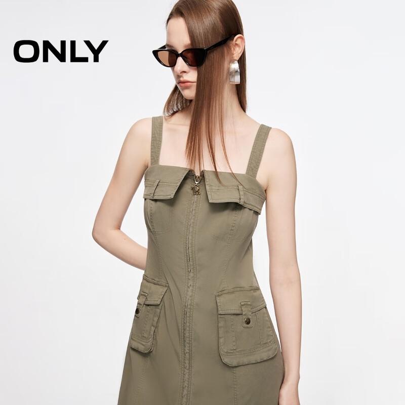 ONLY Women's 2024 Autumn Workwear Style Strappy Short Dress