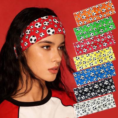 Breathable Sport Headscarf Elastic Soccer Bandana Fashion Athletic Head Band  for Men and Women