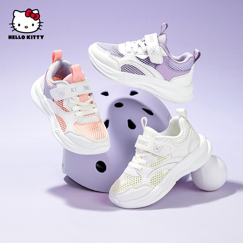 Kuromi Children's Shoes, Girls' Soft Soled Sports Shoes, Summer New Versatile and Stylish Casual Dad Shoes