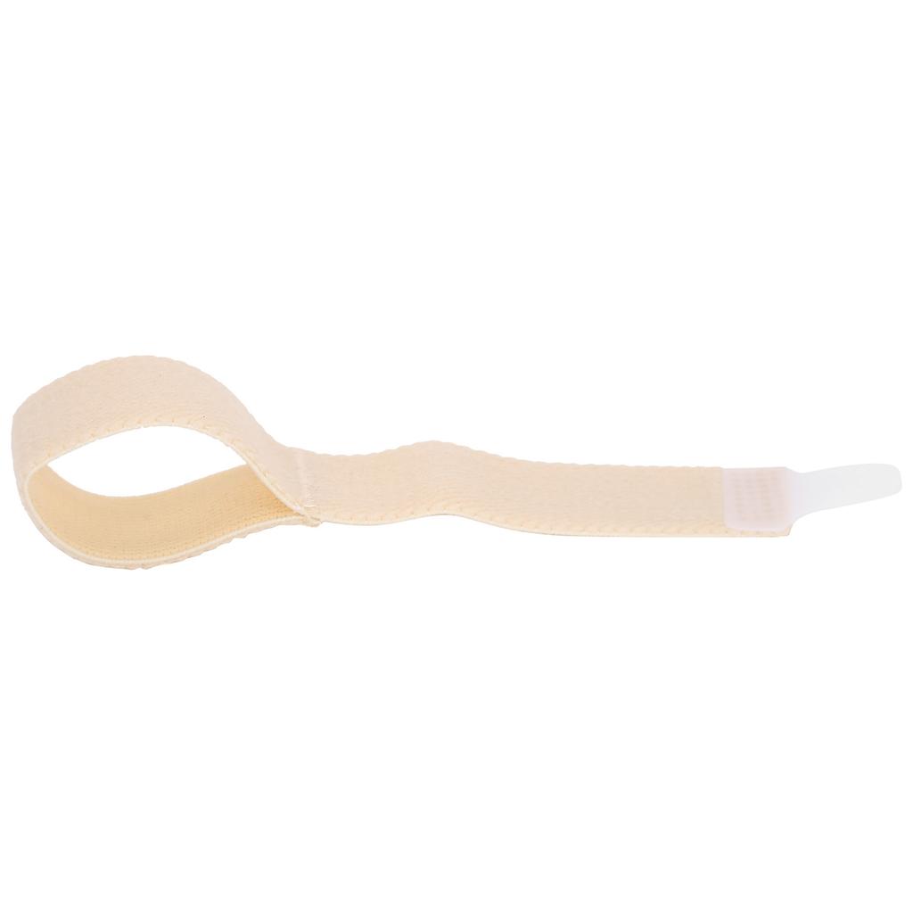 6pcs Elastic Toe Wrap Splint Soft Finger Hammer Toe Straightener Separator Bandage