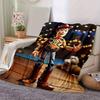 1pc,Toy Story Woody Blanket Perfect for Home Decor, Couch, Outdoor, Gift Idea, Flannel Throw, Bedroom, Living Room, Travel, Camping, Car Use