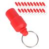 20pcs AntiLost Pet Tag  Dog Cat ID Name Address Label Storage Barrel Tube Collar Pendant