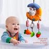 Beili Baby Stroller Plush Rattle Car Charm With Wind Chimes For Infant Comfort